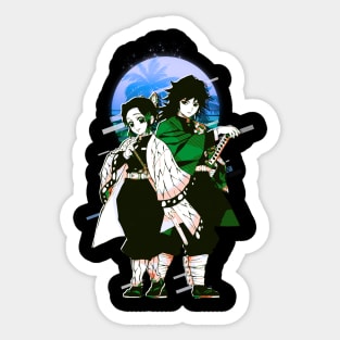 Shinobu x Giyu Demon Slayer Sticker